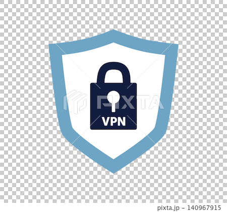 VPNによる安全な通信とインターネットセキュリティのイラスト VPNによる安全な通信とインターネットセキュリティのイラスト 140967915