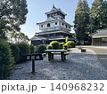 岩国城 本丸跡より天守閣を望む 140968232