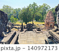 ロリュオス遺跡群のバコン寺院、最上部から南階段を見下ろした眺め、世界遺産、2026年1月撮影 140972173
