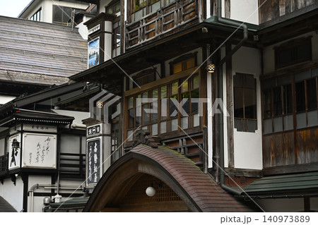 銀山温泉 銀山温泉 140973889