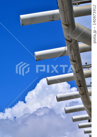 Exterior of modern architecture, modern city building. Modern architecture abstract background, building abstract. Exterior of modern architecture, modern city building. Modern architecture abstract background, building abstract. 140973912