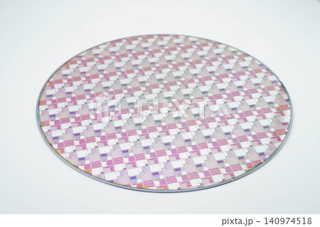 Silicon wafer for manufacturing semiconductor of integrated circuit. 140974518