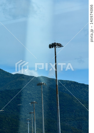 Close-up of the street light. Lighting in outdoors. Light bulb. Lighting in the city. Lamppost concept. Cityscape. Lighting equipment. Close-up of the street light. Lighting in outdoors. Light bulb. Lighting in the city. Lamppost concept. Cityscape. Lighting equipment. 140974866