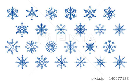 collection of geometric christmas snow flake ornaments for winter holiday collection of geometric christmas snow flake ornaments for winter holiday 140977128