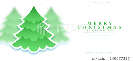 merry christmas eve celebration poster with papercut xmas tree merry christmas eve celebration poster with papercut xmas tree 140977337