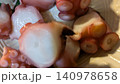 ダコの足 クローズアップ 新鮮な海鮮食材 140978658