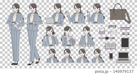 女性個體經營者插圖集 140979137