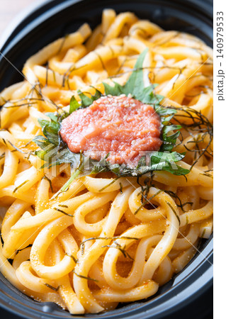 おいしい明太クリームうどん 140979533