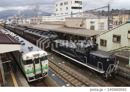 【運転席人物ロゴ等の様子がうかがえない】SL函館大沼号 C11、207号機 2010年頃撮影 【運転席人物ロゴ等の様子がうかがえない】SL函館大沼号 C11、207号機 2010年頃撮影 140980092