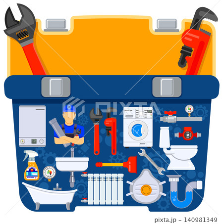 Plumbing Service Concept Plumbing Service Concept 140981349
