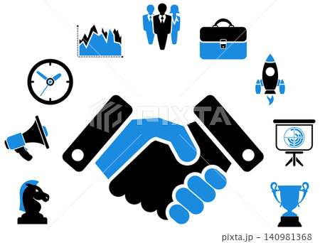 Business Strategy Concept Business Strategy Concept 140981368