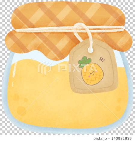 Pig and pineapple Pig and pineapple 140981959