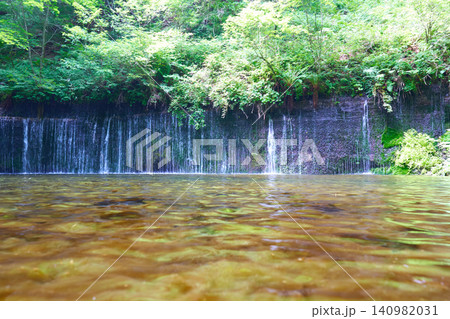 白糸の滝 軽井沢 白糸の滝 軽井沢 140982031