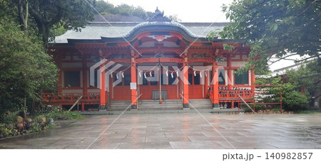 和歌山市にある淡嶋神社の境内風景 和歌山市にある淡嶋神社の境内風景 140982857