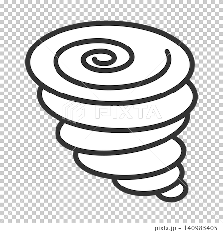 Tornado weather icon Tornado weather icon 140983405