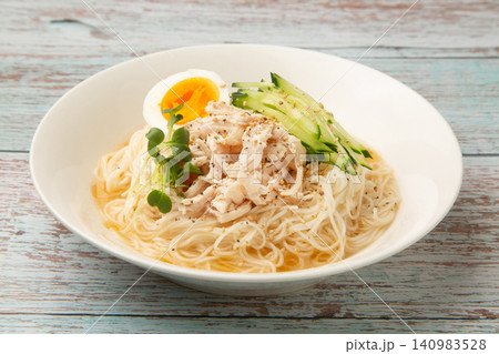鳥塩だしそうめん 140983528