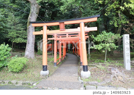 奈良県橿原市にある橿原神宮の境内風景 奈良県橿原市にある橿原神宮の境内風景 140983923