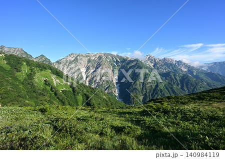 唐松岳登山、北アルプス、長野県 140984119