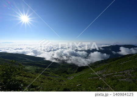 唐松岳登山、北アルプス、長野県 140984125