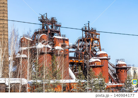 building of idle metallurgical plant, Nizhny Tagil 140984177
