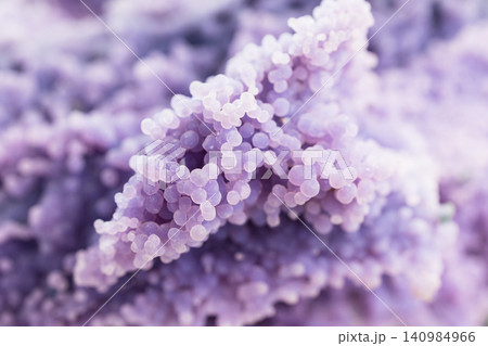 botryoidal chalcedony (grape agate) rock close-up botryoidal chalcedony (grape agate) rock close-up 140984966