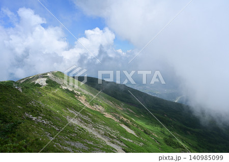 唐松岳登山、北アルプス、長野県 唐松岳登山、北アルプス、長野県 140985099
