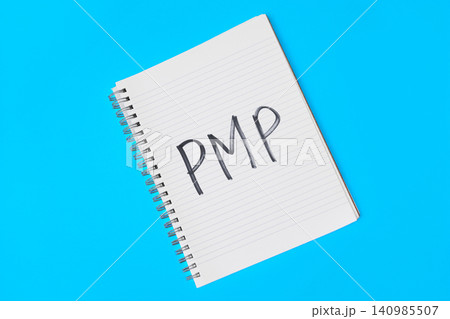 the letters PMP, the Project Management Professional certification 140985507