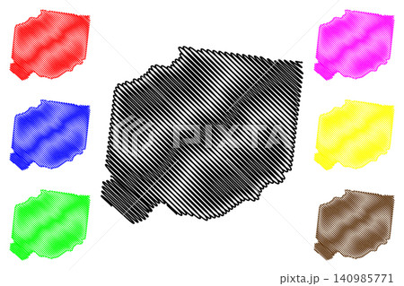 Hickman County, State of Tennessee (U.S. county, United States of America, USA, U.S., US) map vector illustration, scribble sketch Hickman map Hickman County, State of Tennessee (U.S. county, United States of America, USA, U.S., US) map vector illustration, scribble sketch Hickman map 140985771