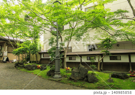 梅雨の楽寿園 梅雨の楽寿園 140985858