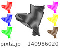 Kassala state (Republic of the Sudan, North Sudan) map vector illustration, scribble sketch Kassala map 140986020