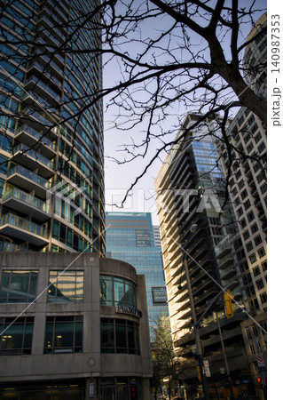 Street Level View Of Condo Tower And Historic Base 140987353