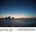 辺戸岬から見た朝焼け 140989984