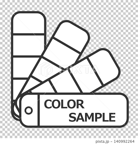 Color swatches for selecting paint or finish colors. Color swatches for selecting paint or finish colors. 140992264