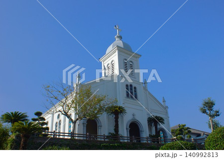 天草諸島大江の風景 大江教会 天草諸島大江の風景 大江教会 140992813