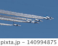 百里基地航空祭でのブルーインパルス飛行展示 140994875