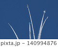 百里基地航空祭でのブルーインパルス飛行展示 140994876