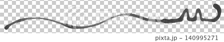 A line drawing of a cat with a soft marker effect (monochrome, part 5) A line drawing of a cat with a soft marker effect (monochrome, part 5) 140995271