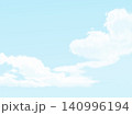 晴れわたる青空と白い雲＿02 140996194
