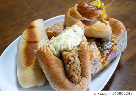 とても美味しい日本の一般家庭の朝食 とても美味しい日本の一般家庭の朝食 140996248