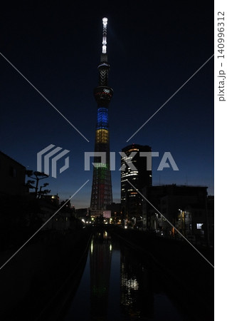 東京スカイツリー　東京オリンピック2020 140996312