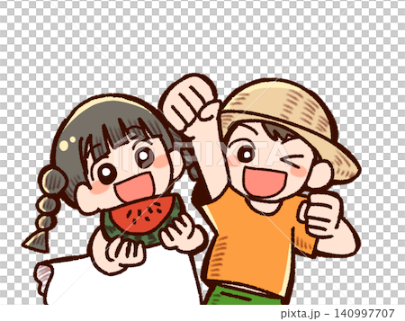 夏の子供たち 140997707