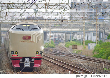 東海道本線 平塚 JR東海/JR西日本 285系 サンライズ出雲 サンライズ瀬戸 東海道本線 平塚 JR東海/JR西日本 285系 サンライズ出雲 サンライズ瀬戸 140997816