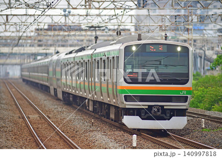 東海道本線 平塚 JR東日本 E231系1000番台 K-06編成(国府津) 東海道本線 平塚 JR東日本 E231系1000番台 K-06編成(国府津) 140997818