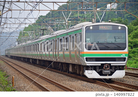 東海道本線 二宮-大磯 JR東日本 E231系1000番台 S-12編成(国府津) 東海道本線 二宮-大磯 JR東日本 E231系1000番台 S-12編成(国府津) 140997822
