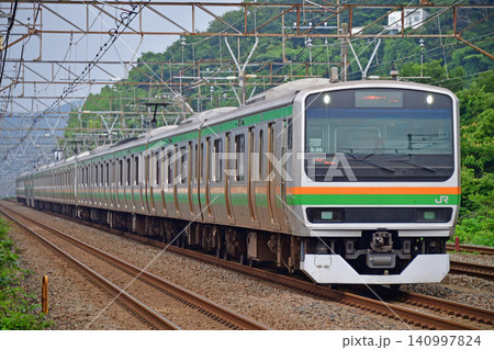 東海道本線 二宮-大磯 JR東日本 E231系1000番台 S-05編成(国府津) 東海道本線 二宮-大磯 JR東日本 E231系1000番台 S-05編成(国府津) 140997824