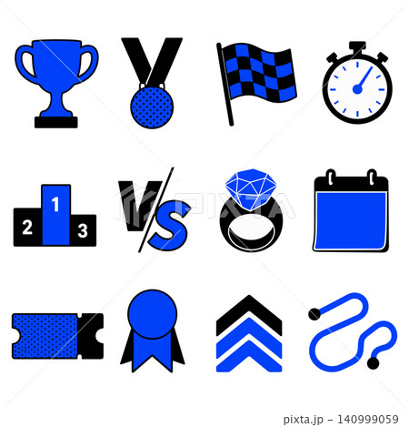 Sports and Competition Icons 140999059