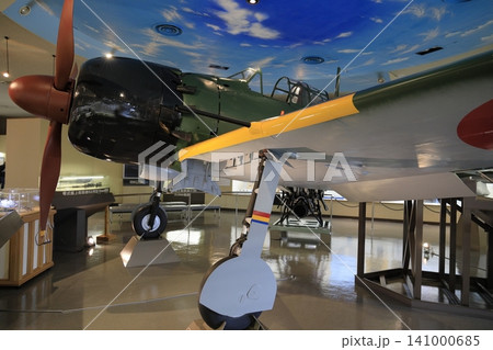 鹿屋 日本 2020年1月3日 零式艦上戦闘機 (鹿屋航空基地史料館) 鹿屋 日本 2020年1月3日 零式艦上戦闘機 (鹿屋航空基地史料館) 141000685