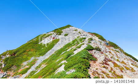 秋の針ノ木岳・蓮華岳登山(針ノ木峠~針ノ木岳山頂) 秋の針ノ木岳・蓮華岳登山(針ノ木峠~針ノ木岳山頂) 141001548