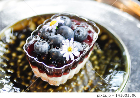blueberry cheese cake, blueberry cheese tart or cheesecake or blueberry cheese pie 141003300