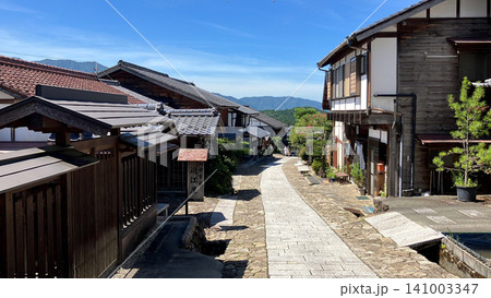 夏の妻籠宿 夏の妻籠宿 141003347